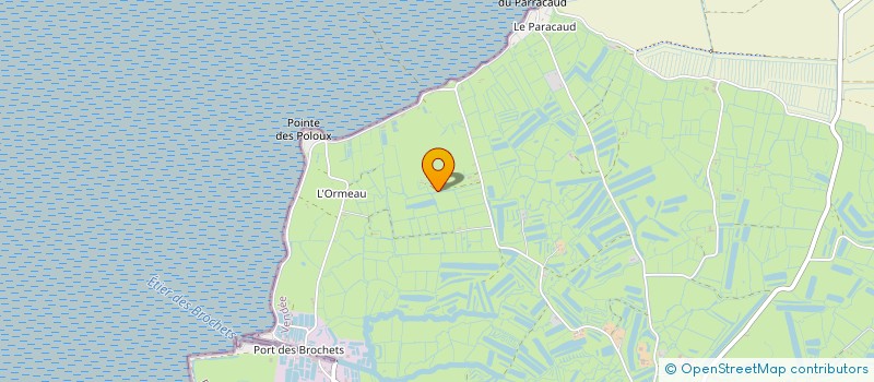 localisation de l'entreprise A.M.R.  BOUIN