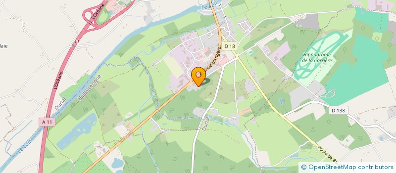 localisation de l'entreprise A.M.R - AGENCEMENT MENUISERIE RENOVATION  DURTAL