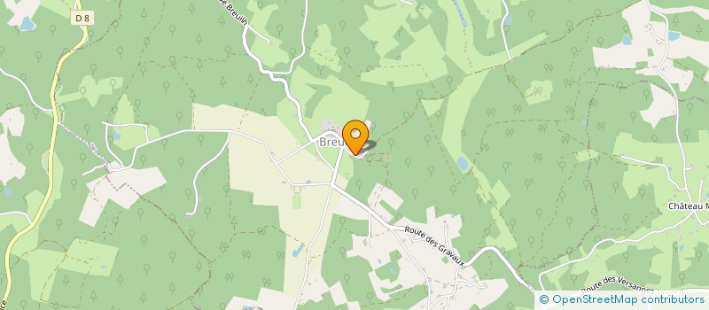 localisation de l'entreprise A M R ECO CONSTRUCTION  SANILHAC