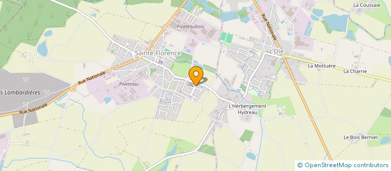 localisation de l'entreprise A.M.R.S. à ESSARTS EN BOCAGE