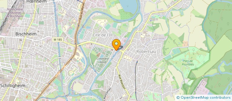 localisation de l'entreprise A.M. RENOVATION à STRASBOURG