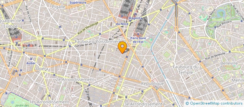 localisation de l'entreprise A.M REVETEMENTS à PARIS