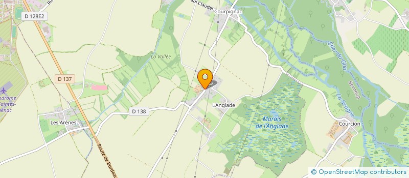 localisation de l'entreprise A & M ROY  LES GONDS