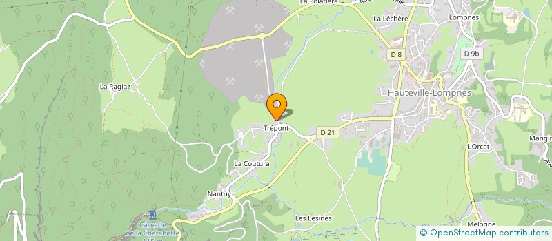 localisation de l'entreprise A.M.S. à PLATEAU D'HAUTEVILLE
