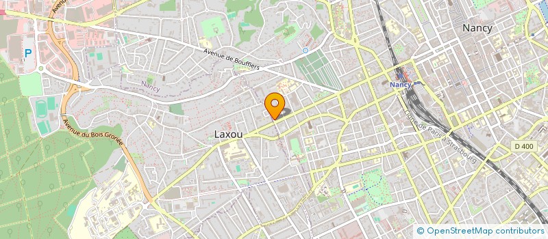 localisation de l'entreprise A M S FORMATION  NANCY