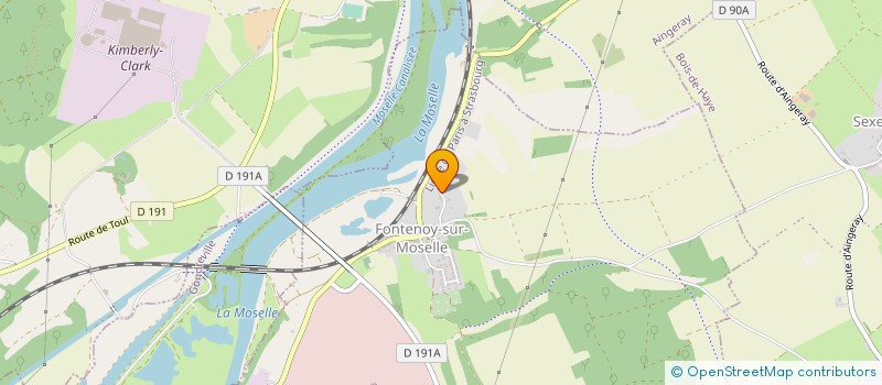 localisation de l'entreprise A.M.S. IMMO  FONTENOY-SUR-MOSELLE