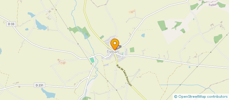 localisation de l'entreprise A M S O  TREBAN