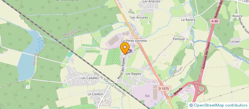 localisation de l'entreprise A&M SPORTS LOISIRS EVENTS à CERTINES