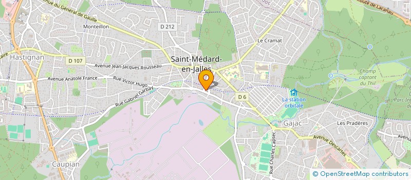 localisation de l'entreprise A.M.T. à LE HAILLAN