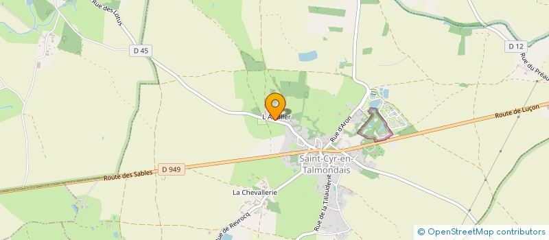 localisation de l'entreprise A.M.T.L. RENOV  SAINT-CYR-EN-TALMONDAIS