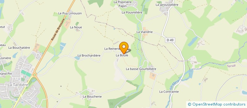 localisation de l'entreprise A&M TAXI-VSL  TERVAL