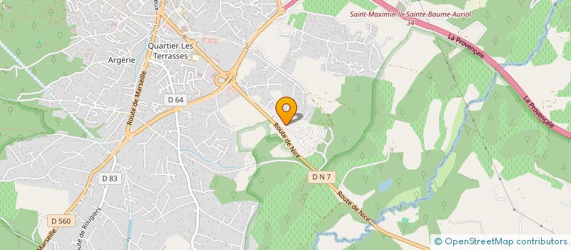 localisation de l'entreprise A & M TRANSPORTS  SAINT-MAXIMIN-LA-SAINTE-BAUME