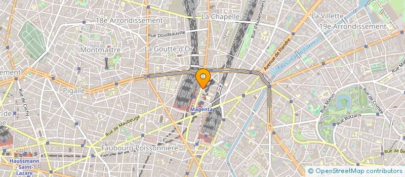 localisation de l'entreprise A.M.V. OVERSEAS'S à PARIS