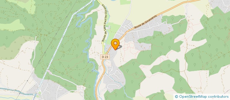localisation de l'entreprise A.M.V. SERVICE à RIANS