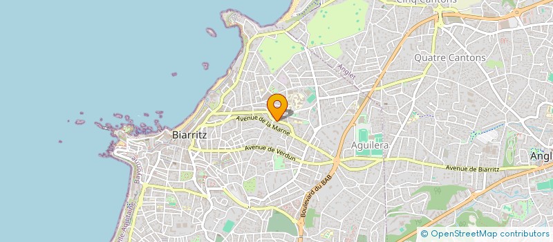 localisation de l'entreprise A&M WORLD INVESTMENTS à BIARRITZ