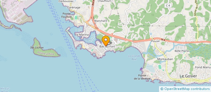 localisation de l'entreprise A M Y à LE GOSIER