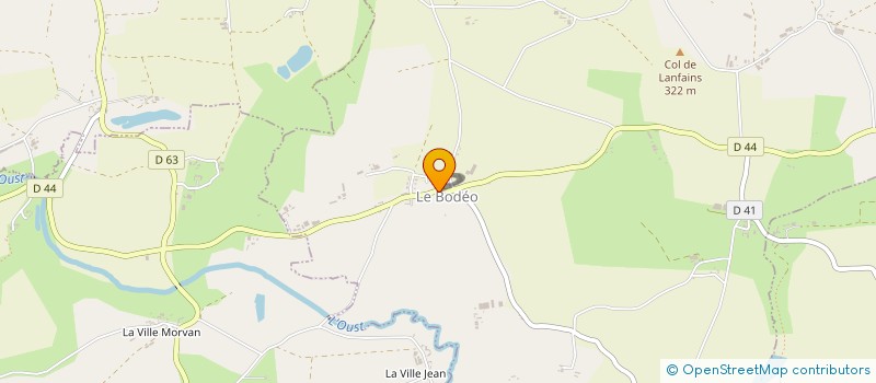 localisation de l'entreprise A.M.Y.  LE BODEO