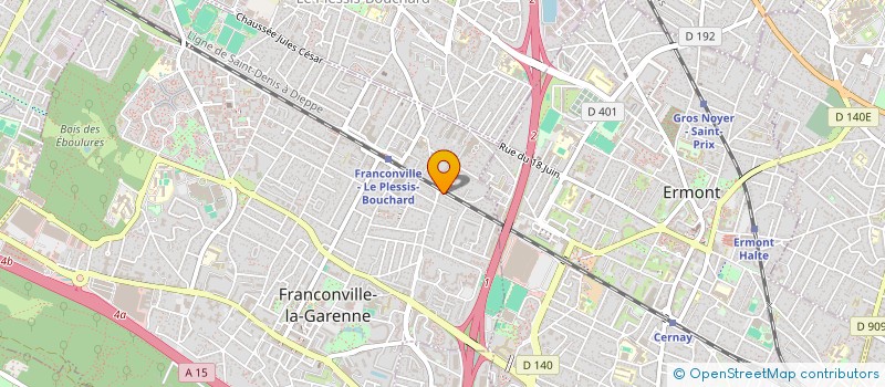localisation de l'entreprise A.M.Z. 2000 à FRANCONVILLE