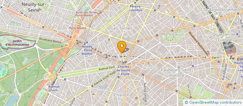 localisation de l'entreprise A.M.Z. AUTOMOBILES à PARIS