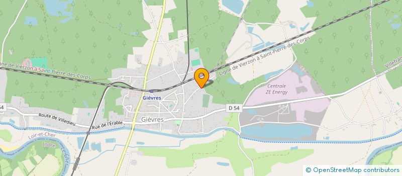 localisation de l'entreprise A MA BRETAGNE  GIEVRES