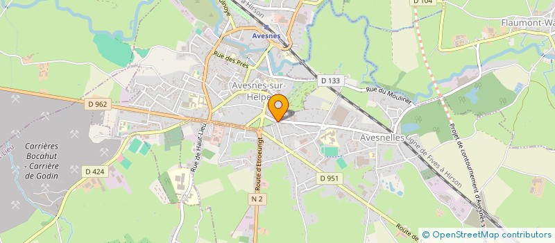 localisation de l'entreprise A MA FACON  AVESNELLES