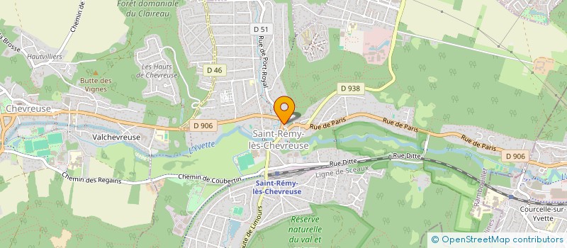 localisation de l'entreprise A MA GUISE à SAINT-REMY-LES-CHEVREUSE