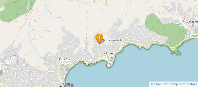 localisation de l'entreprise A MA JOLIE FOSSETTE à LE LAVANDOU