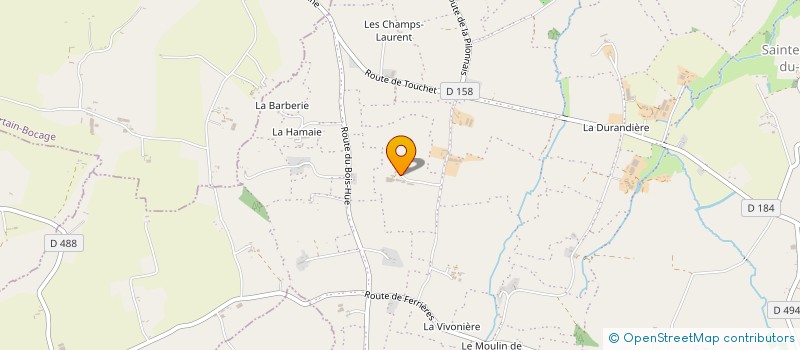 localisation de l'entreprise A MA KAPI  LE TEILLEUL