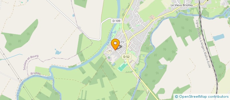 localisation de l'entreprise A MA PAPILLE BRIOLLAYTAINE  BRIOLLAY