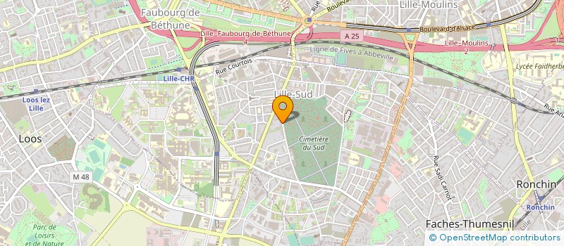 localisation de l'entreprise A MA POMME à LILLE