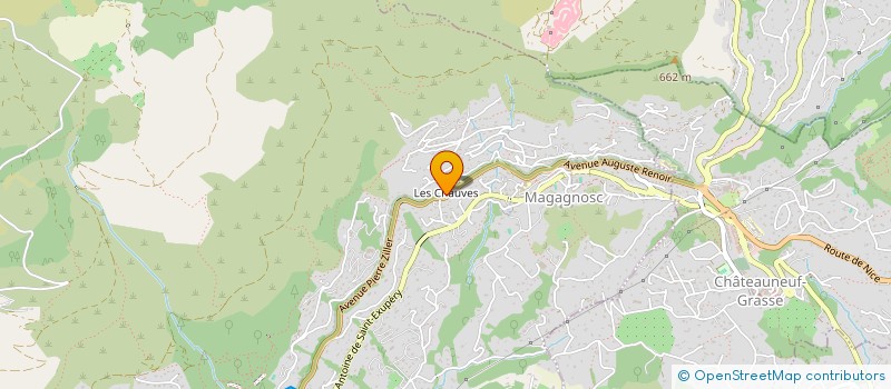 localisation de l'entreprise A MAGA BAT à GRASSE