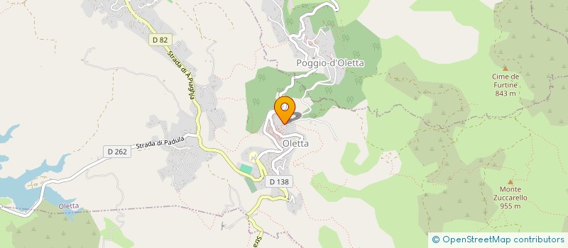 localisation de l'entreprise A MAGINA à OLETTA