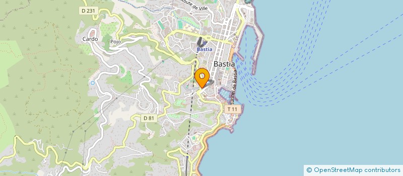 localisation de l'entreprise A MALACELLA à BASTIA