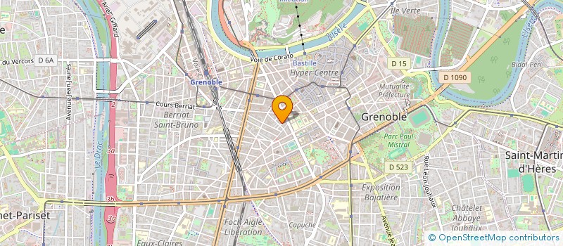 localisation de l'entreprise A MANIPLOMB à GRENOBLE