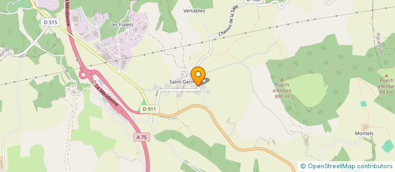 localisation de l'entreprise A MANO  MILLAU