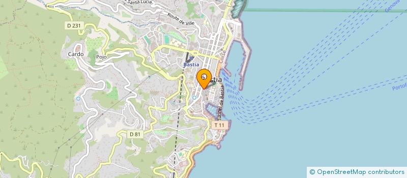localisation de l'entreprise A MANUFATTURA à BASTIA