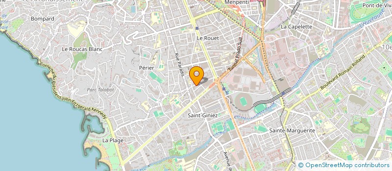 localisation de l'entreprise A MARINA à MARSEILLE