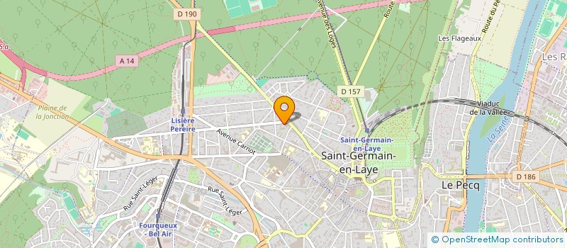 localisation de l'entreprise A MARTIN ET CIE  SAINT-GERMAIN-EN-LAYE