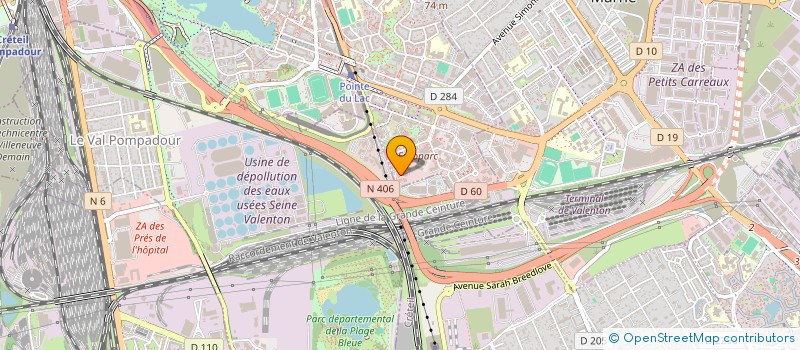 localisation de l'entreprise A&MB CONSEILS  CRETEIL