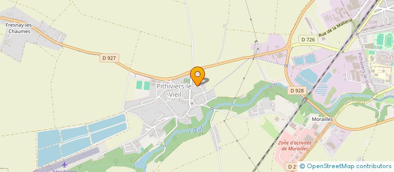 localisation de l'entreprise A & MC GROUP  PITHIVIERS-LE-VIEIL