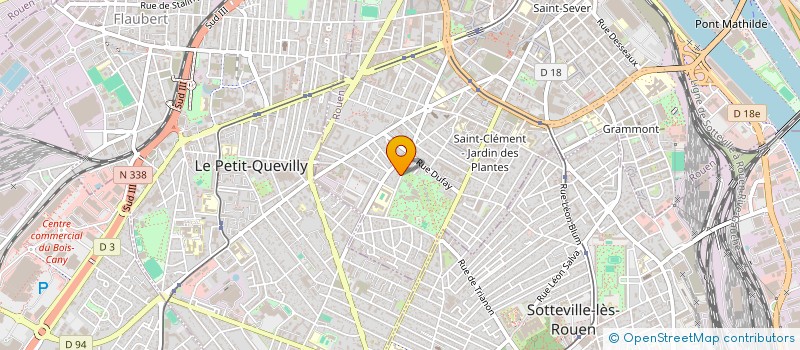 localisation de l'entreprise A&MCORP à ROUEN