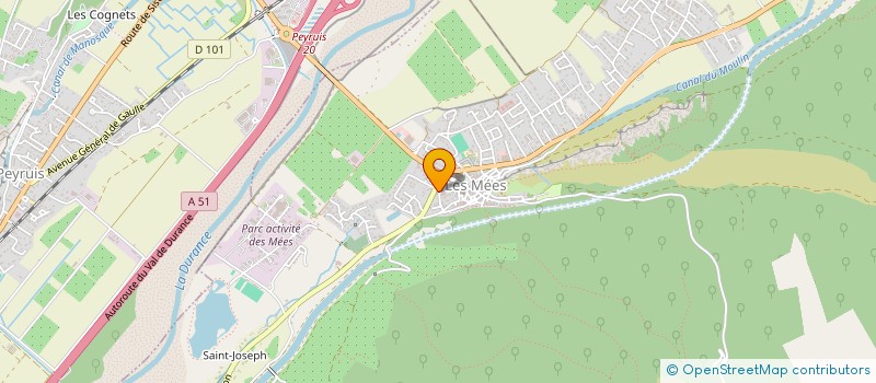 localisation de l'entreprise A MEES NOPHIS à LES MEES
