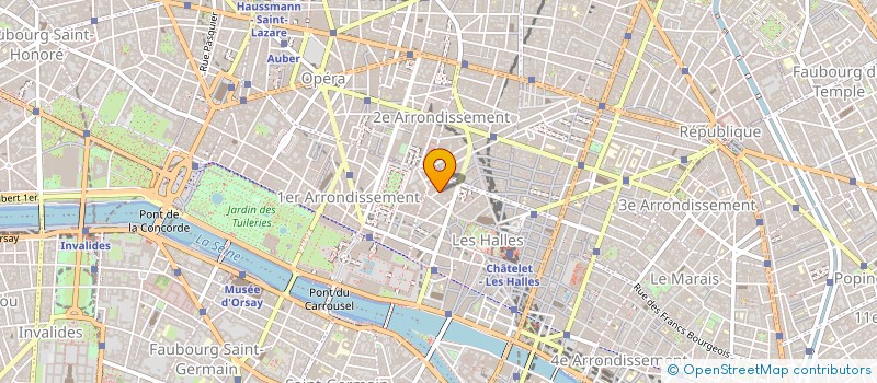 localisation de l'entreprise A METIS à PARIS
