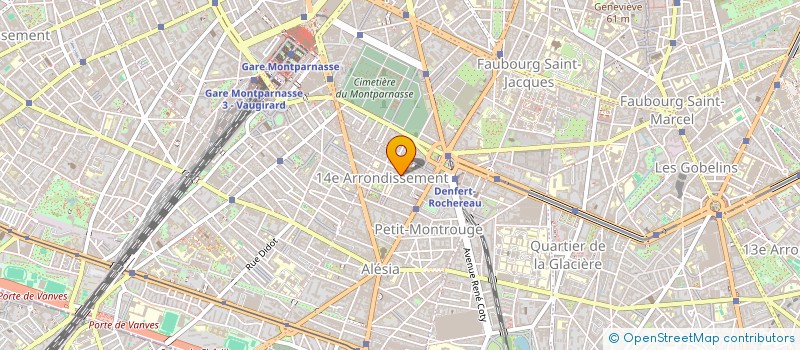 localisation de l'entreprise A MI CHEMIN  PARIS