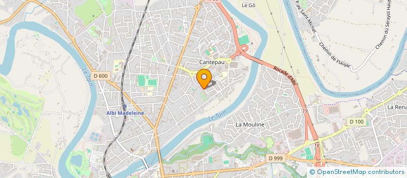 localisation de l'entreprise A MI SALSA  ALBI