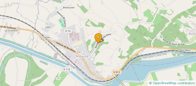 localisation de l'entreprise A MI-TEMPS BRASS  MALAUSE