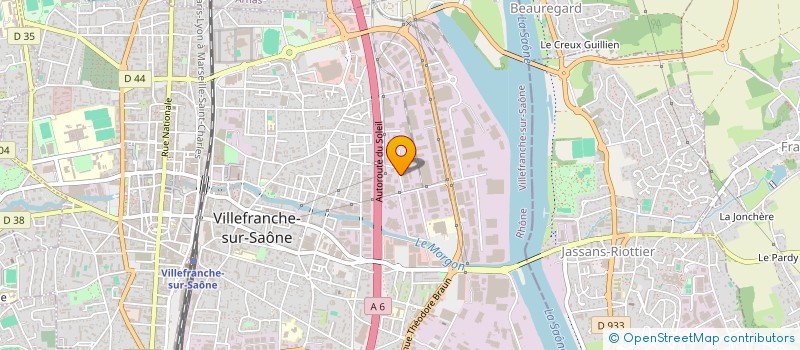 localisation de l'entreprise A MICKAEL PISCINES  PORTE DES PIERRES DOREES