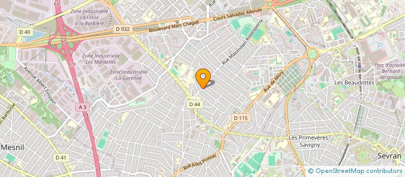 localisation de l'entreprise A.MO à AULNAY-SOUS-BOIS