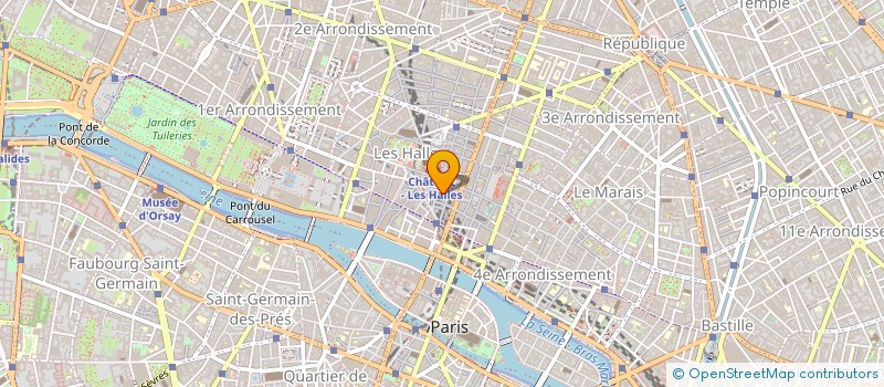 localisation de l'entreprise A.MODA à PARIS