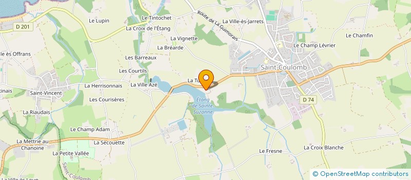 localisation de l'entreprise A MOI LA LEGION  SAINT-COULOMB